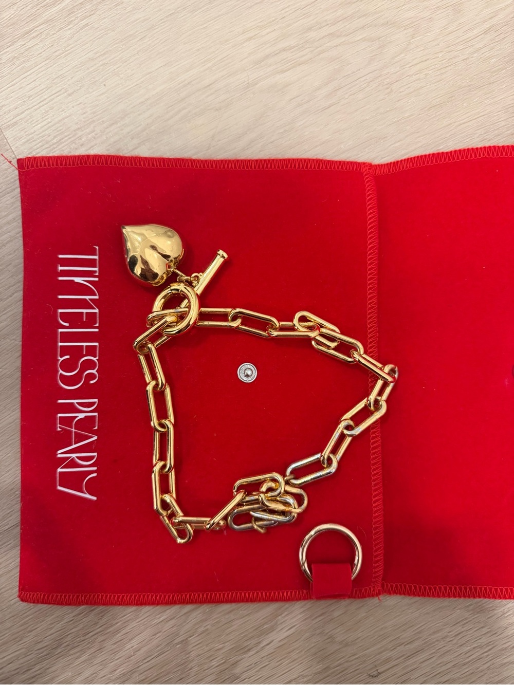 Timeless Pearly Custom Heart Charm Necklace
